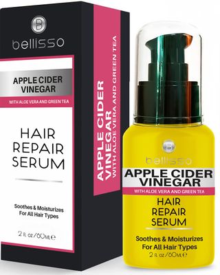 Apple Cider Vinegar Hair Serum Oil - Anti Frizz Styling Product to Stop Flaky and Itchy Scalp - Repair Treatment for Dry and Damaged Hair - Intense Moisturizer for Women and Men - For All Hair Types