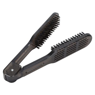 Hair Straightening Brush, Double Sided Straightening Brush, Hair Straightener Brush Double Side Anti Static Hair Straightening Styling Brush
