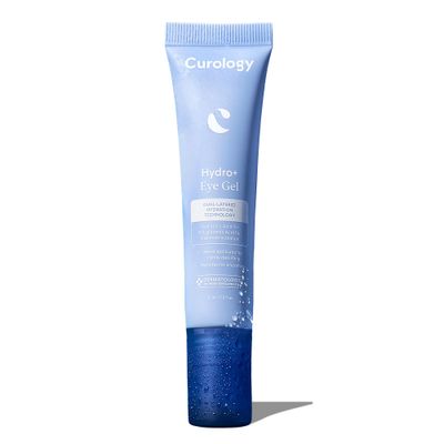 Curology Hydro Eye Gel, Dual-Layered Hydrating Under Eye Cream, Lightweight with Hyaluronic Acid-5 and Caffeine, Fragrance Free, 0.5 fl oz