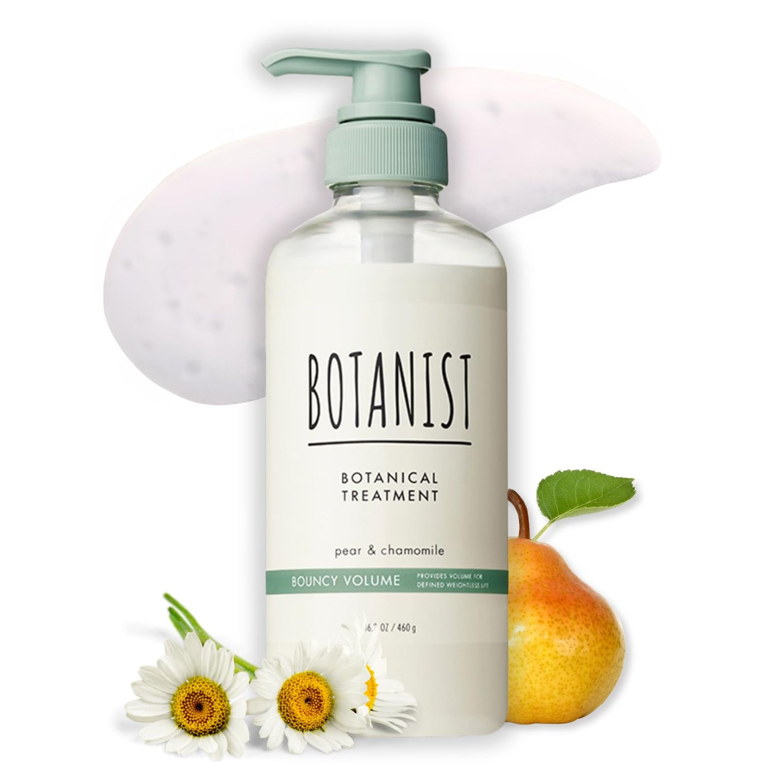 Botanist Organic Hair Conditioner for Fine Thinning Hair Women Men, Natural Scalp Treatment with Citrus Extract Chamomile Extract from Japan, Silicone Paraben Free, PEAR CHAMOMILE, 16.2 Fl Oz
