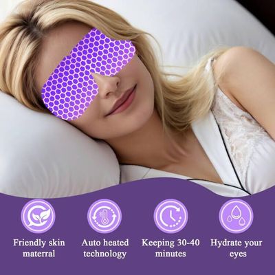 20 Packs Lavender Scented Steam Eye Mask, Heated Eye Mask for Dry Eyes Relaxation, Self Heating Eye Compress for Sleep, Spa, Travel Essentials, Stress Relief Gifts for Women Men, Stocking Stuffers