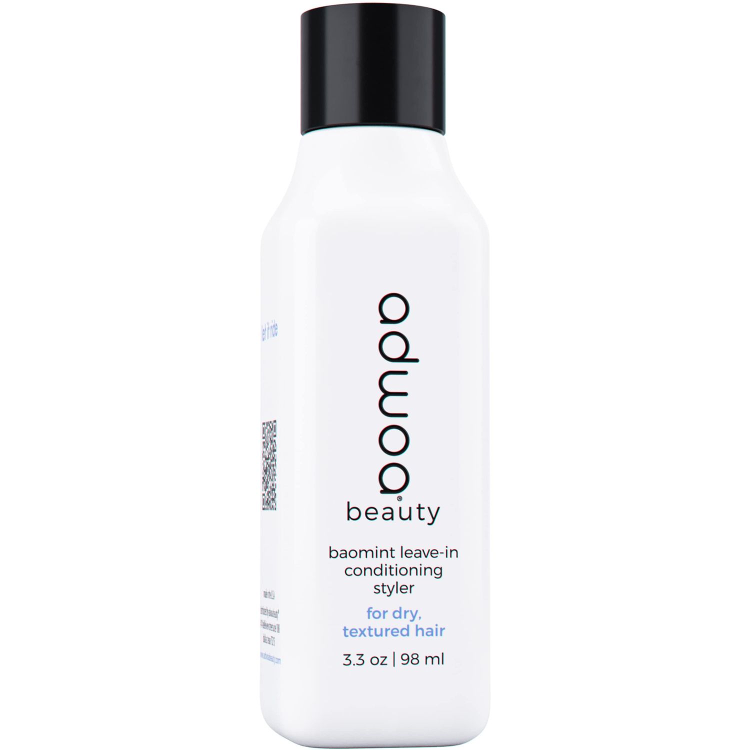 adwoa beauty Baomint Leave In Conditioning Styler With Baobab, Rosemary, Mint and Pumpkin Seed Oils. Moisturizes Hair, Supports Hair Growth And Length Retention For Coily and Curly Hair - 3.3oz