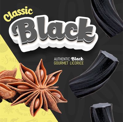 Wiley Wallaby Licorice 24 Ounce Classic Gourmet Soft Chewy Australian Black Licorice Candy Twists, 1 Pack