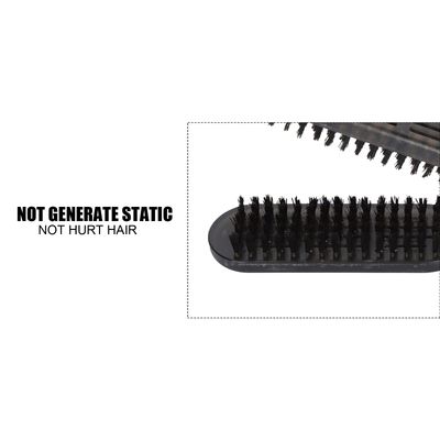 Hair Straightening Brush, Double Sided Straightening Brush, Hair Straightener Brush Double Side Anti Static Hair Straightening Styling Brush