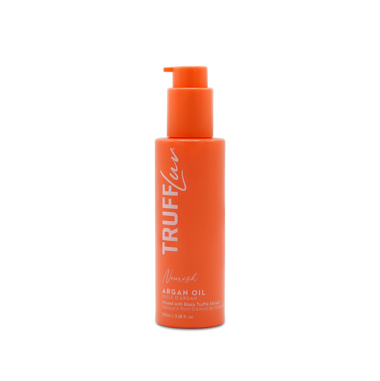 TruffLuv Nourish Collection Argan Oil, Infused with Black Truffle Extract, Hydrating and Repairing Hair Serum, Smooths Frizz, Repairs Split Ends, Boost Shine, Paraben Free, Sulfate Free, 3.38 Fl Oz