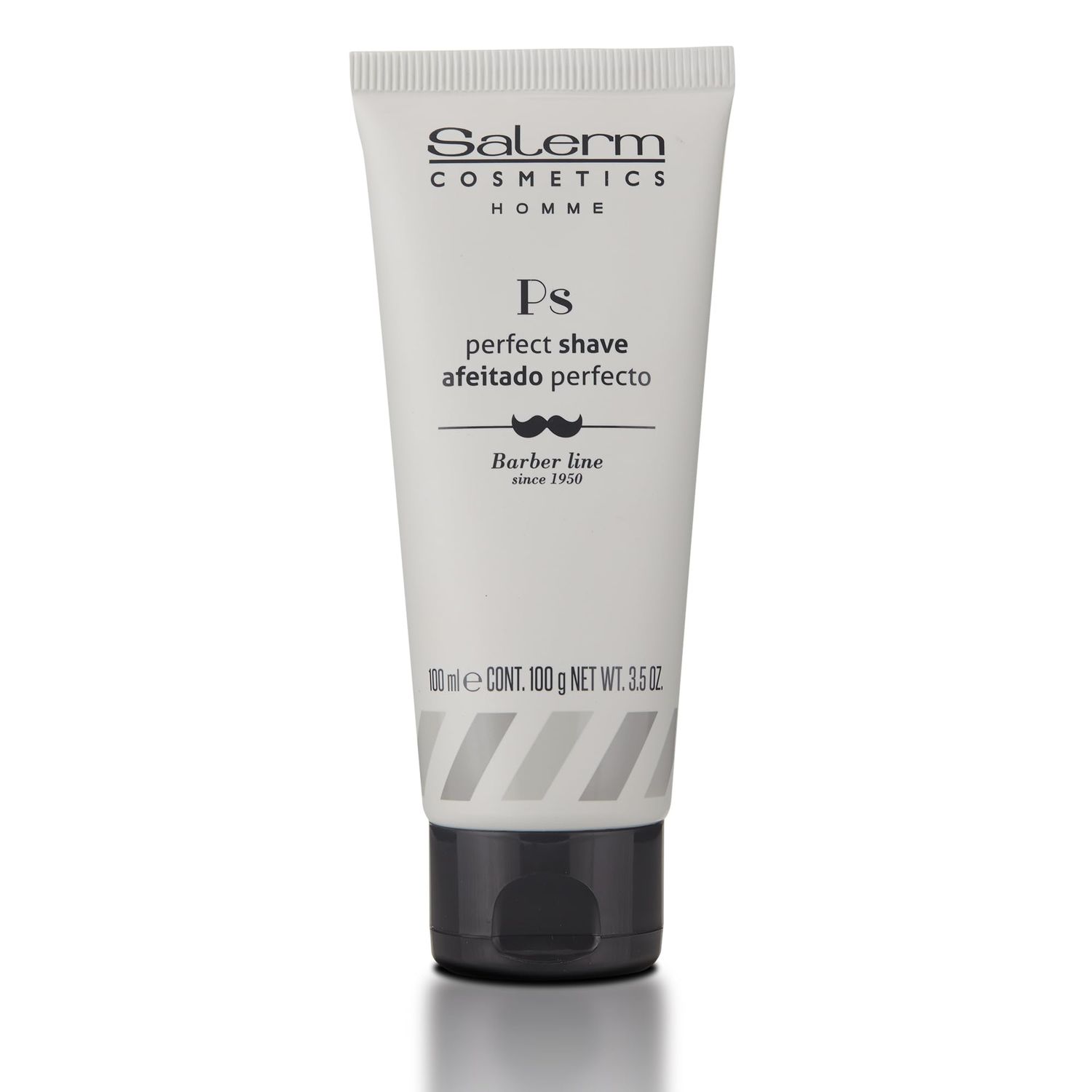 SALERM - Men&#39;s Shaving Gel - Perfect Shave Homme Barber Line - Transparent Gel for a Perfect Shave - Calms and Hydrates the Skin - Helps Reduce and Delay Hair Growth