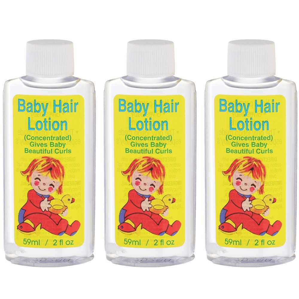 Clubman Gentle Baby Hair Lotion (Concentrated) for Baby&#39;s Fine Hair, 2 oz x 3 packs