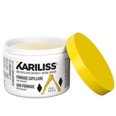 Kariliss Hair Pomade, 100 Natural Keragro, Shea Butter, Plant-Based Growth Stimulator, Scalp Hydatation, Intensive Daily Treatment, Nourishing, Hydrating, Strengthening for Dry Hair.