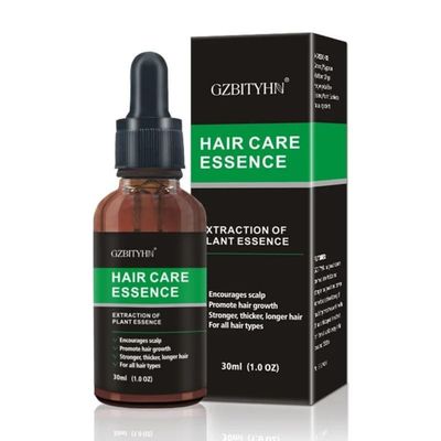 Generic Natural Hair Growth Serum with Ginseng, Polygonum Multiflorum, Ginger King Vitamin E, Promotes Faster, Thicker, Stronger Hair Growth Reduces Hair Loss, Scalp Nourishing (1.0 OZ, 30ml)