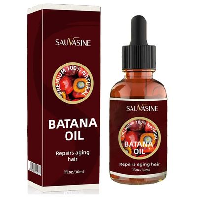 SauVasine Salavone Batana Oil, Liquid, Hair Moisturizer, Nourishing, Strengthening, Revitalizing, 1.01 Fl Oz (Pack of 1), Brown
