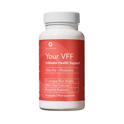 Quanna Vaginal Probiotics for Women Supports Vaginal Flora Urinary Tract Health 25 Billions Lactobacillus Cultures Powerful Prebiotic 30 Count