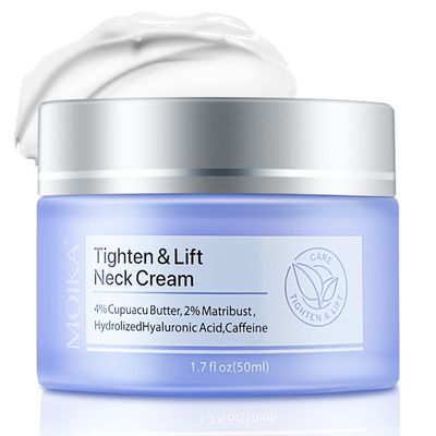 NEORIVER Tighten Lift Neck Cream, with Cupuacu Butter, Matribust, Hyaluronic AcidCaffeine1.7 fl oz,