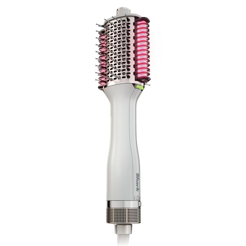 Shark HT202 SmoothStyle Heated Comb Blow Dryer Brush, Dual Mode, for All Hair Types, Silk