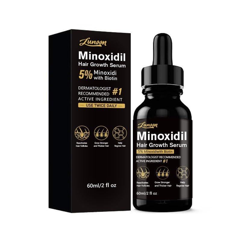 5 Minoxidil Spray for Men and Women, Minoxidil for Women Hair Growth, Minoxidil for Men Hair Growth Spray 1PCS.