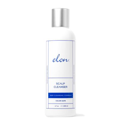 Elon Thinning Hair Scalp Cleanser - Revitalizing Exfoliating Scalp Treatment for Hair Growth - For Women Men - Color Safe Paraben Free (6.7 Oz.)