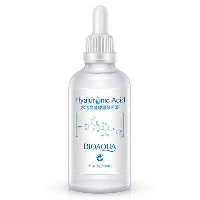 BIOAQUA Hyaluronic Acid Face Cleanser Moisturizing and Smoothing Essence Restoring Oil Balance 100ml