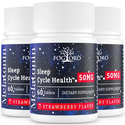 Powerful Melatonin -Fall Asleep Faster, Stay Asleep Longer,Easy to Take