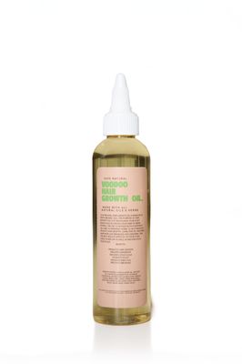 Glossed By Nae Voodoo Hair Growth Oil - Infused with Rosemary, Lemongrass, Grapeseed Castor Oil for Hair Growth, Scalp Itchiness Dry Scalp - 4 Fl Oz - All Hair Types