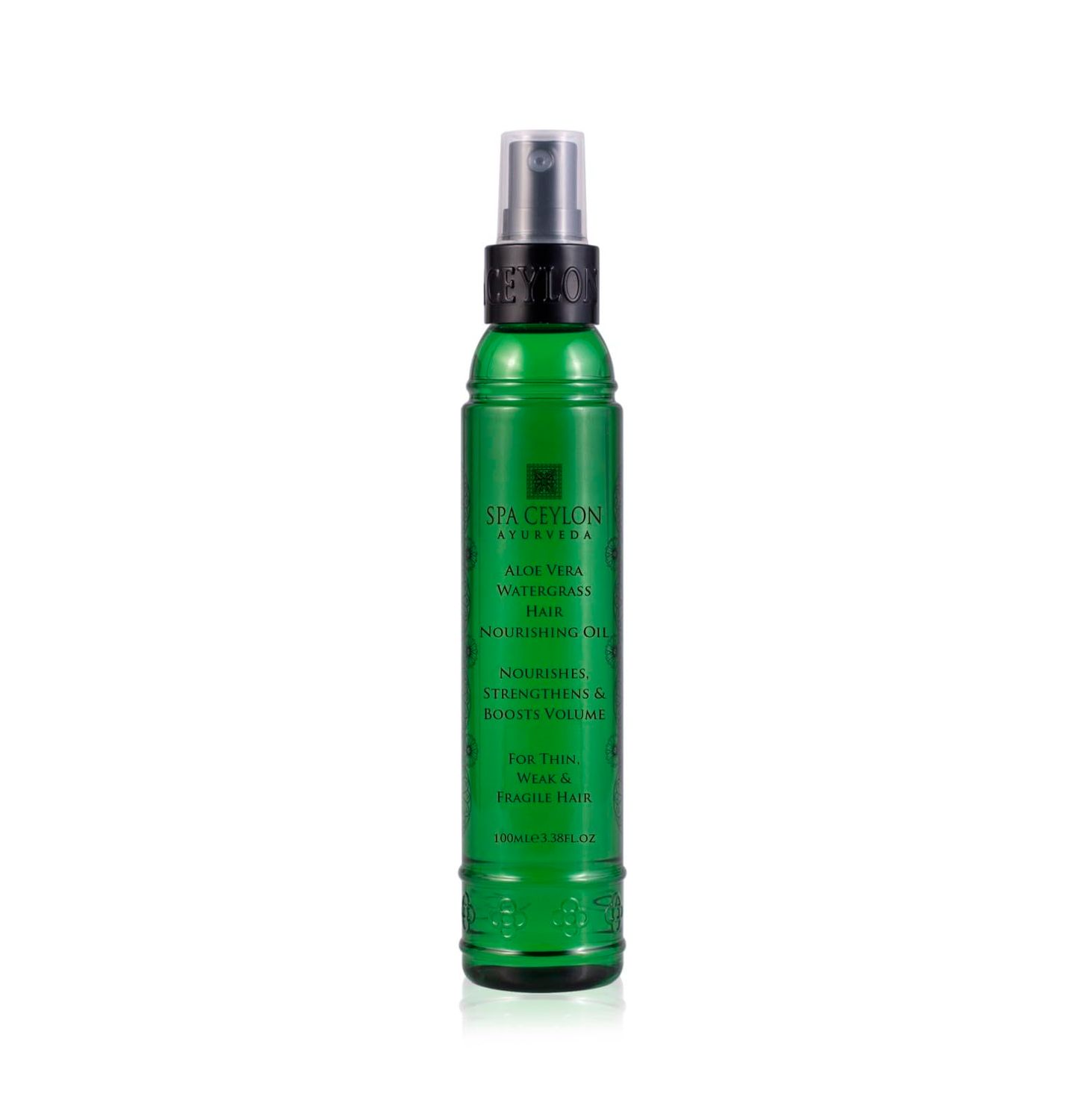 SPA CEYLON Aloe Vera Watergrass Hair Nourishing Oil Ayurvedic WonderHerbs Nutrient-rich Hair growth Ideal for Weak and Fragile Hair