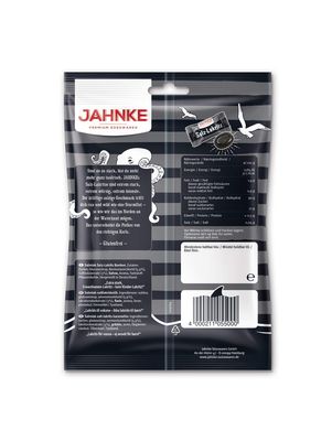 Jahnke Salmiak-salt Licorice Salmiak-Salz-Lakritz 125 g - 4.41 oz