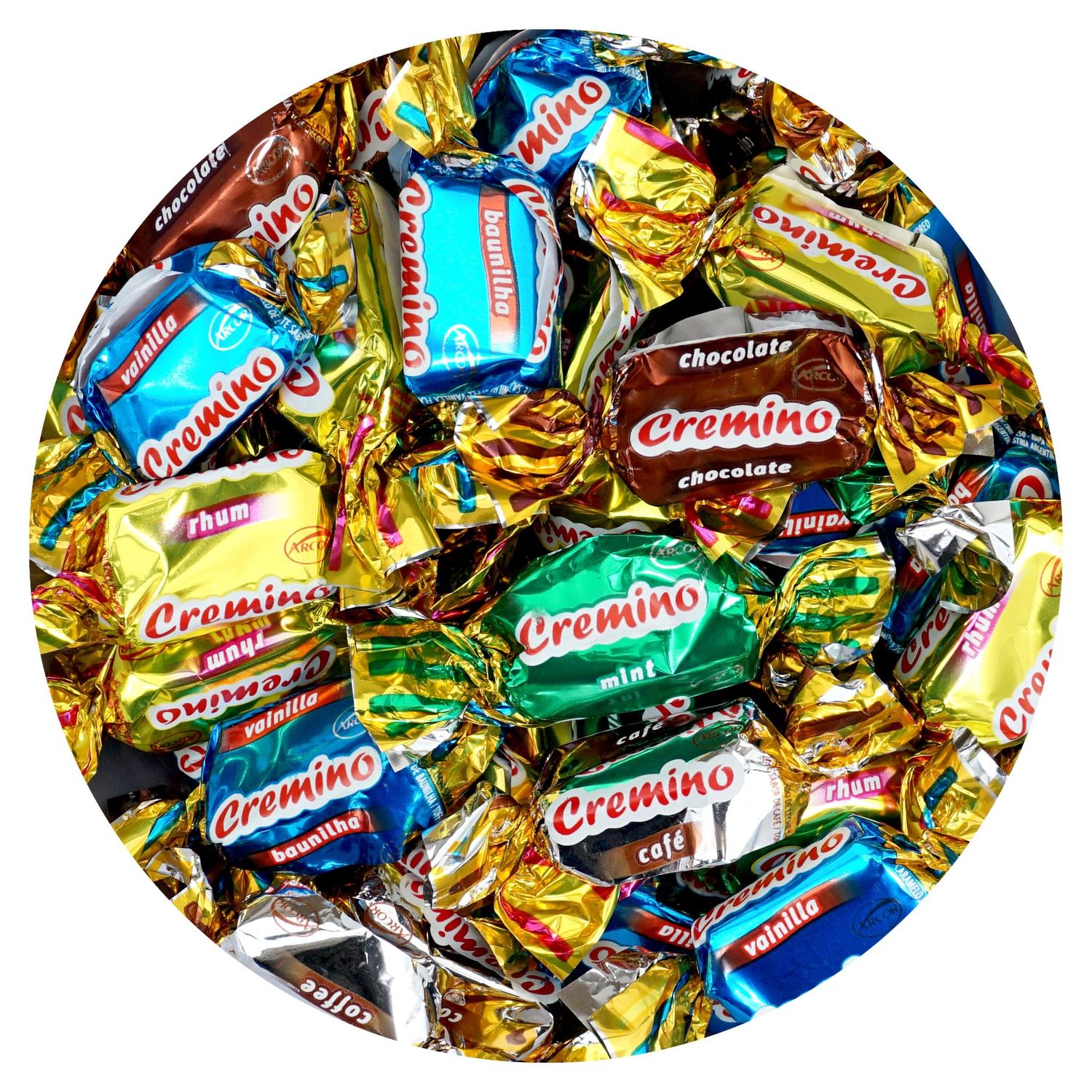 Arcor Candy Assorted Toffee Chews, 1 Pound Bulk Candy (Approx 75 Pieces), Individually Wrapped Toffee Candy, The Hampton Popcorn Candy Company