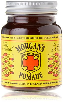 Morgan&#39;s Pomade Hair Darkening Pomade, Gradually Darkens Grey Hair, Styles and Adds Shine to Dry Hair, Helps Control Fizz with Vitamin E 3.53 oz
