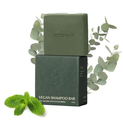 ECOAND Vegan Shampoo Bar, 3.5 oz.,Natural Scalp Nourishing Deep Clean for Dry, Damaged, Weak, or Colored Hair, Paraben and Sulfate Free, Strengthening Growth and Softness, Korean Haircare