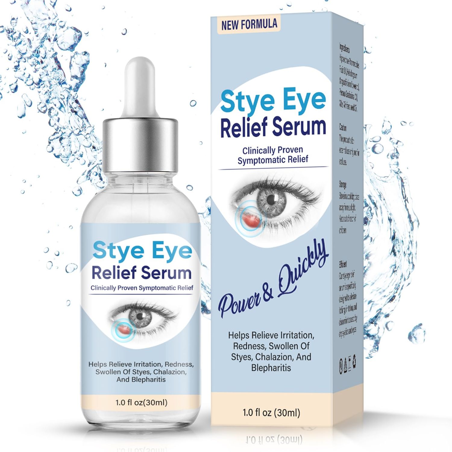 Stye Eye Treatment, Natural Stye Eye Relief Serum, for S_tyes Chalazion and Blepharitis Treatment, Restored Healthier Ey_e Skin