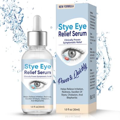 Stye Eye Treatment, Natural Stye Eye Relief Serum, for S_tyes Chalazion and Blepharitis Treatment, Restored Healthier Ey_e Skin