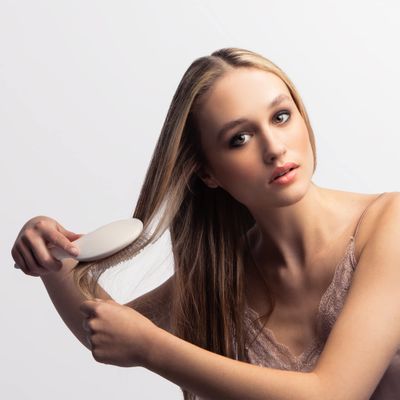 The Hair Edit Cream Smooth Polish Detangling Hair Brush