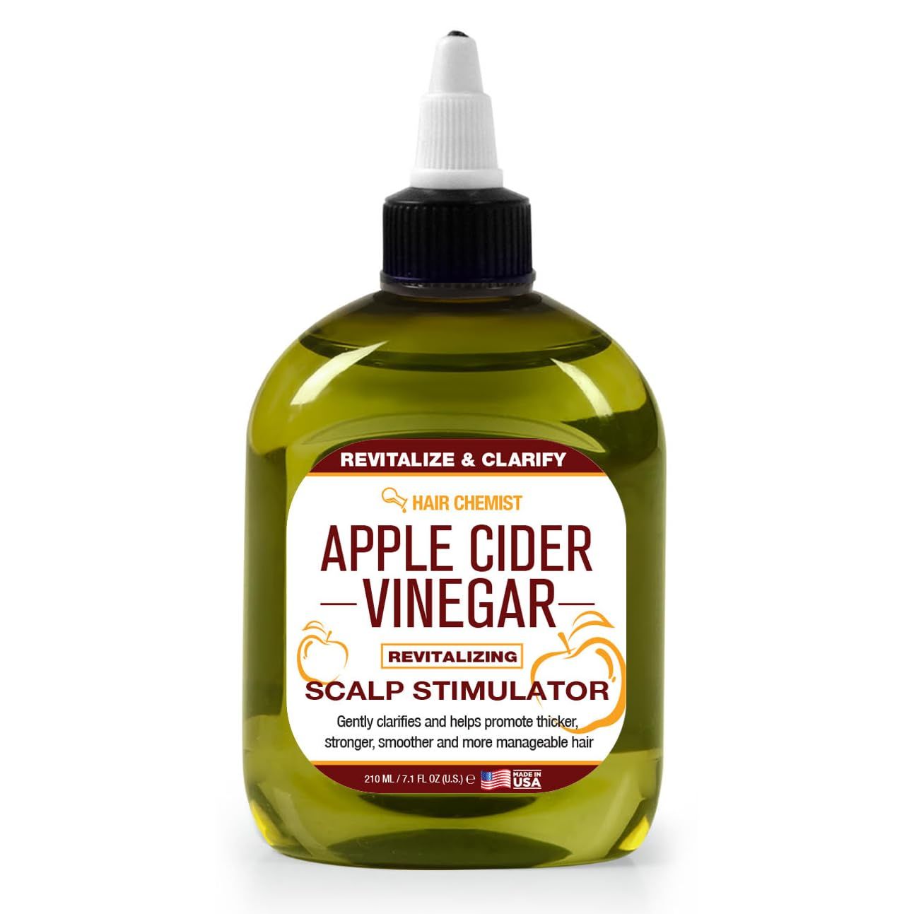 Hair Chemist Apple Cider Vinegar Revitalize Clarify Revitalizing Scalp Stimulator 7.1 Ounce