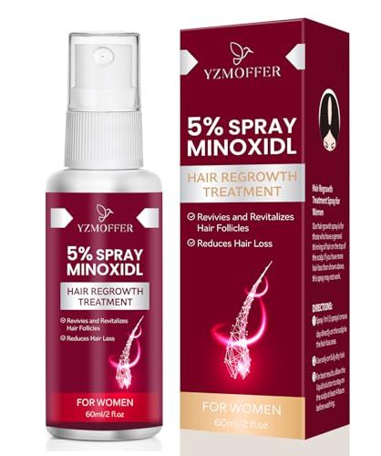 5 Hair Growth Spray For Women: Hair Regrowth Serum For Stronger Thicker Longer Hair