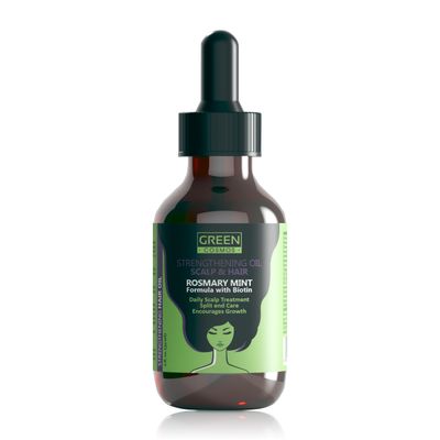 100 Rosemary Oil for Hair Growth - Nourishes Scalp, Boosts Circulation, Relieves Itchy Dry Scalp, Strengthens Hair Eyebrow Eyelash Health - Suitable for All Hair Types (60ml2oz) (Pack of 1)