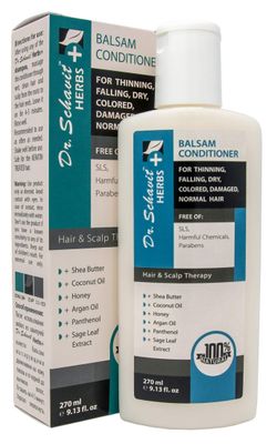Dr. Schavit Herbs Herbal Balsam Conditioner for Thinning, Falling, Dry, Colored, Damaged, Normal Hair 9.13 fl.oz