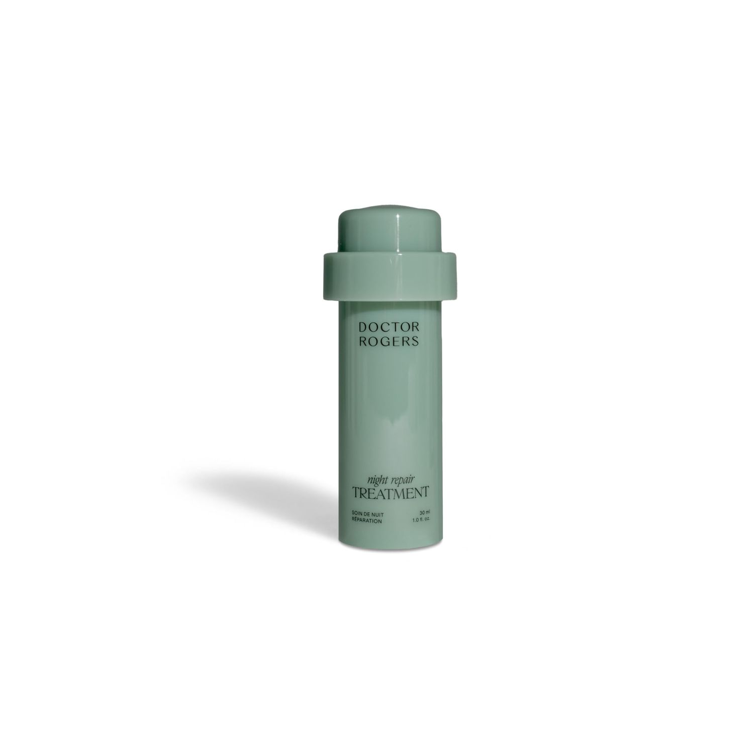 Doctor Rogers Night Repair Treatment REFILL. Restoring Hydrating Anti-Aging Face Serum with Glycolic Acid, 1 Ounce (30 ml)