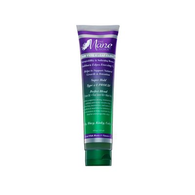 The Mane Choice Hair Type 4 Leaf Clover Edge Control Freezing Gel (4 oz), 4c Hair Products for Locs, Curly Hair, Coily Hair Wavy Hair