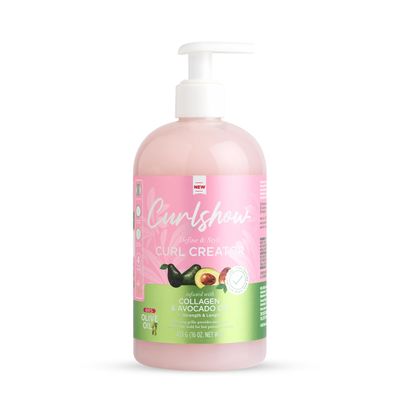ORS Olive Oil Curlshow Curl Creator Infused with Collagen Avocado Oil for Strength Length (16.0 oz)
