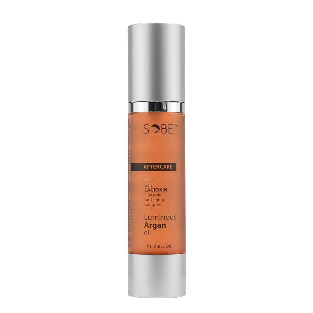 SOBE LUXE - Moroccan Argan Oil for Hair, 1.7 Oz - Anti Frizz Serum, Moisturizer Treatment for Dry and Damaged Hair, Provides Brilliant Shine and Protection, Hydrate and Seal Cuticles