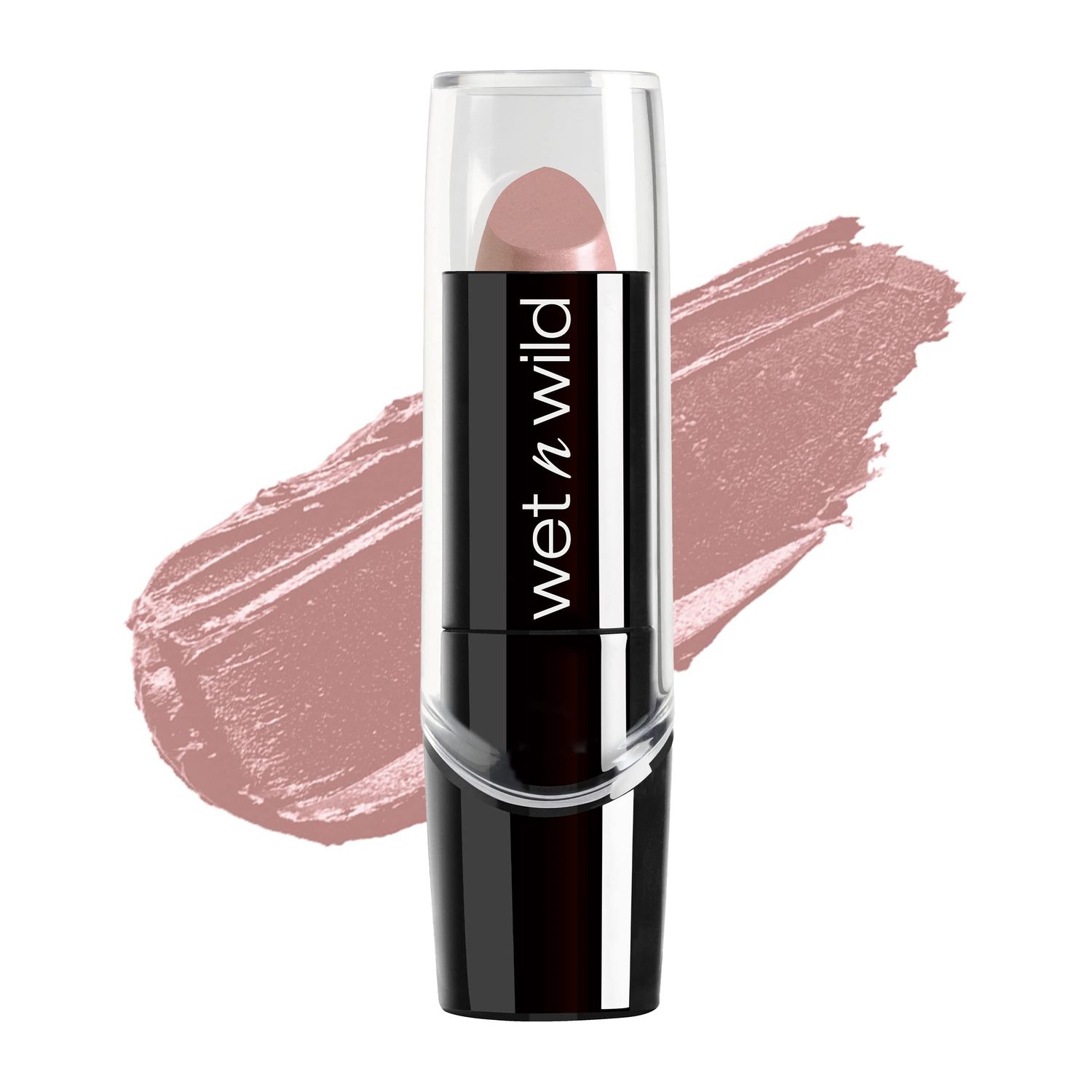 wet n wild Silk Finish Lipstick, Hydrating Rich Buildable Lip Color, Formulated with Vitamins A,E, Macadamia for Ultimate Hydration, Cruelty-Free Vegan - A Short Affair