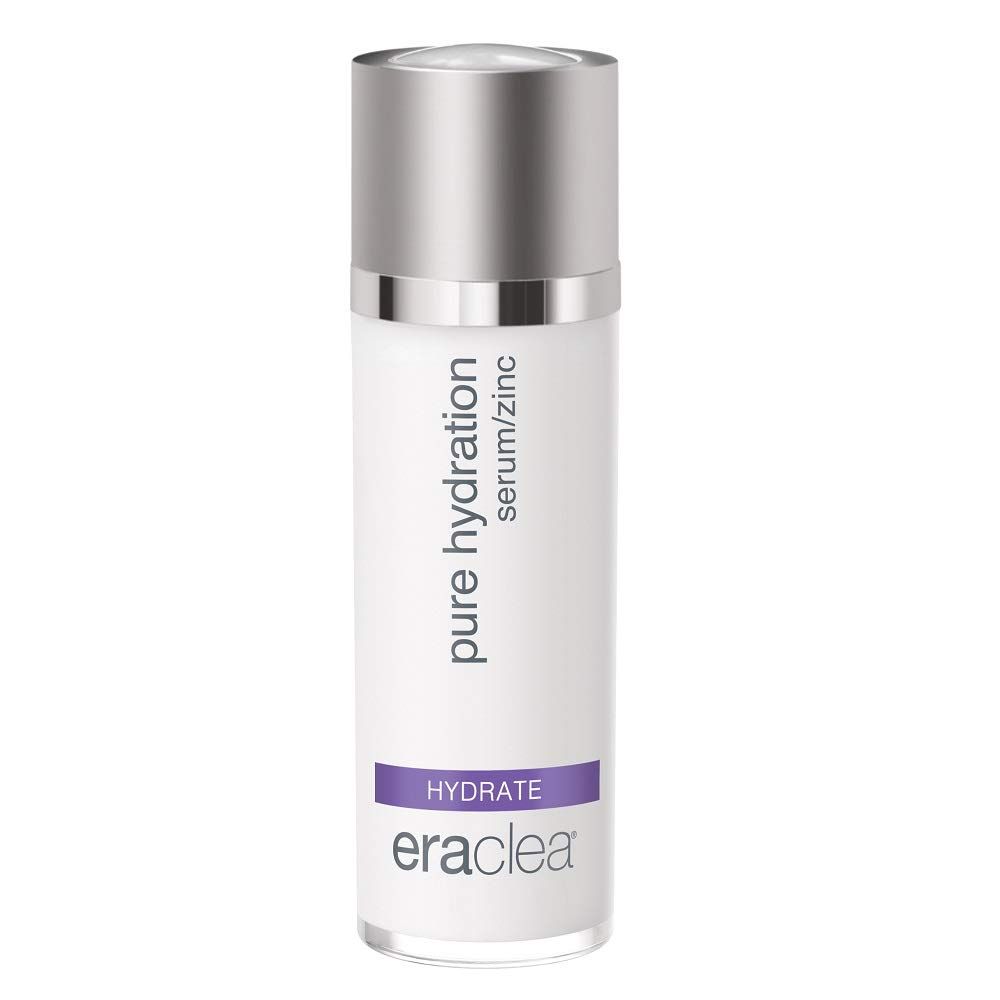 eraclea Pure Hydration Serum, Soothing Face Serum with Hyaluronic Acid and Zinc to Calm Redness and Irritated Skin, Ultra-Hydrating Anti-Wrinkle Hyaluronic Acid Serum for All Skin Types (1 fl oz)