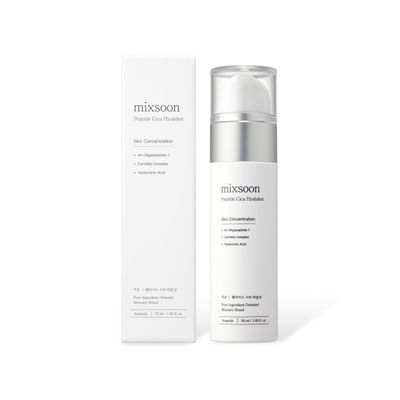 mixsoon Peptide Cica Hyal-Shot Hyaluronic Acid Serum EGF Adenosine Moisturizing korean Skincare Serum 1.69 fl.oz50ml