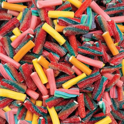 Pencil Bites Gummy Candy Mix 2-Pound Pack Assorted Fruit Flavors Mini Size
