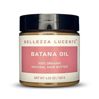 Bellezza Lucente Batana Oil Butter - Natural Hair Moisturizer for Dry, Damaged Hair and Hair Growth - 4oz