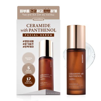 SKIN627 Daily Face Serum - 1.69 oz Korean Skin Care Korean Moisturizer (CERAMIDE with PANTHENOL)