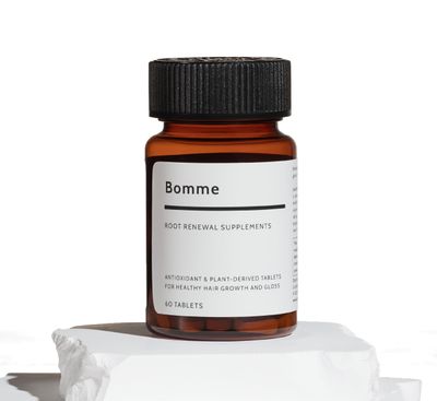 Bomme Root Renewal Supplements - Clinically Proven Hair Growth Scalp Support Plant-Based Antioxidants for Thicker, Stronger Hair Non-Hormonal, Drug-Free Formula 30-Day Supply