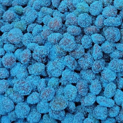 Sour Blue Raspberry Gushers Extremely Sour, Best Sour Gushers, Best Sour Gummies, Irresistible delicious tangy, Trending candy, viral, popular on TikTok by CandyLand USA