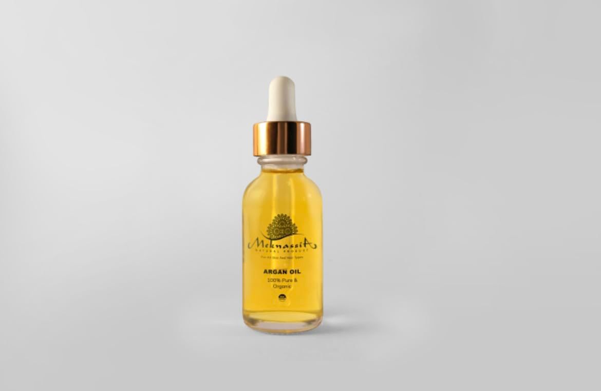 Meknassia - Argan Oil Hair Repair Treatment for Dry Skin Organic Argan Oil for Hair Pure Cold Pressed - Restore Damaged Hair