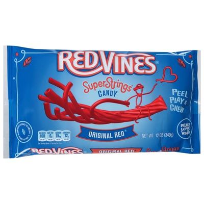 American Licorice Co., Original Red Vines Candy Super Strings , 12 Ounce