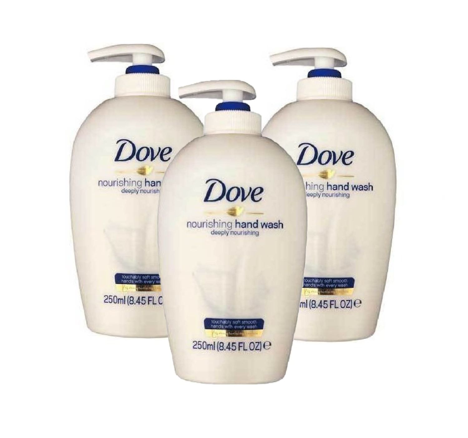 Dove Beauty Cream Caring Hand Wash Original - 8.45oz250ml Pack of 3