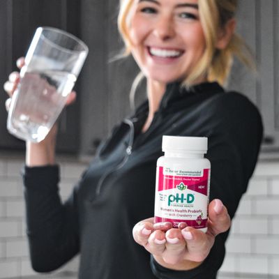 pH-D Feminine Health Support - Women's Health Probiotic with Prebiotic Blend, Cranberry Fruit Extract - Oral Supplement - 30 Count